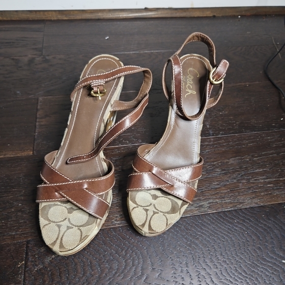 Coach Alina Patchwork Vintage 90sCoach Alina Patchwork Brown A8478 Vintage 90s - Picture 1 of 11